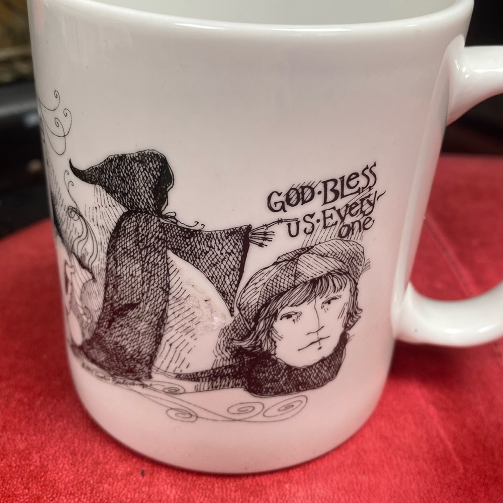 Scrooge  scene. Mug  classic - Picture 3 of 7